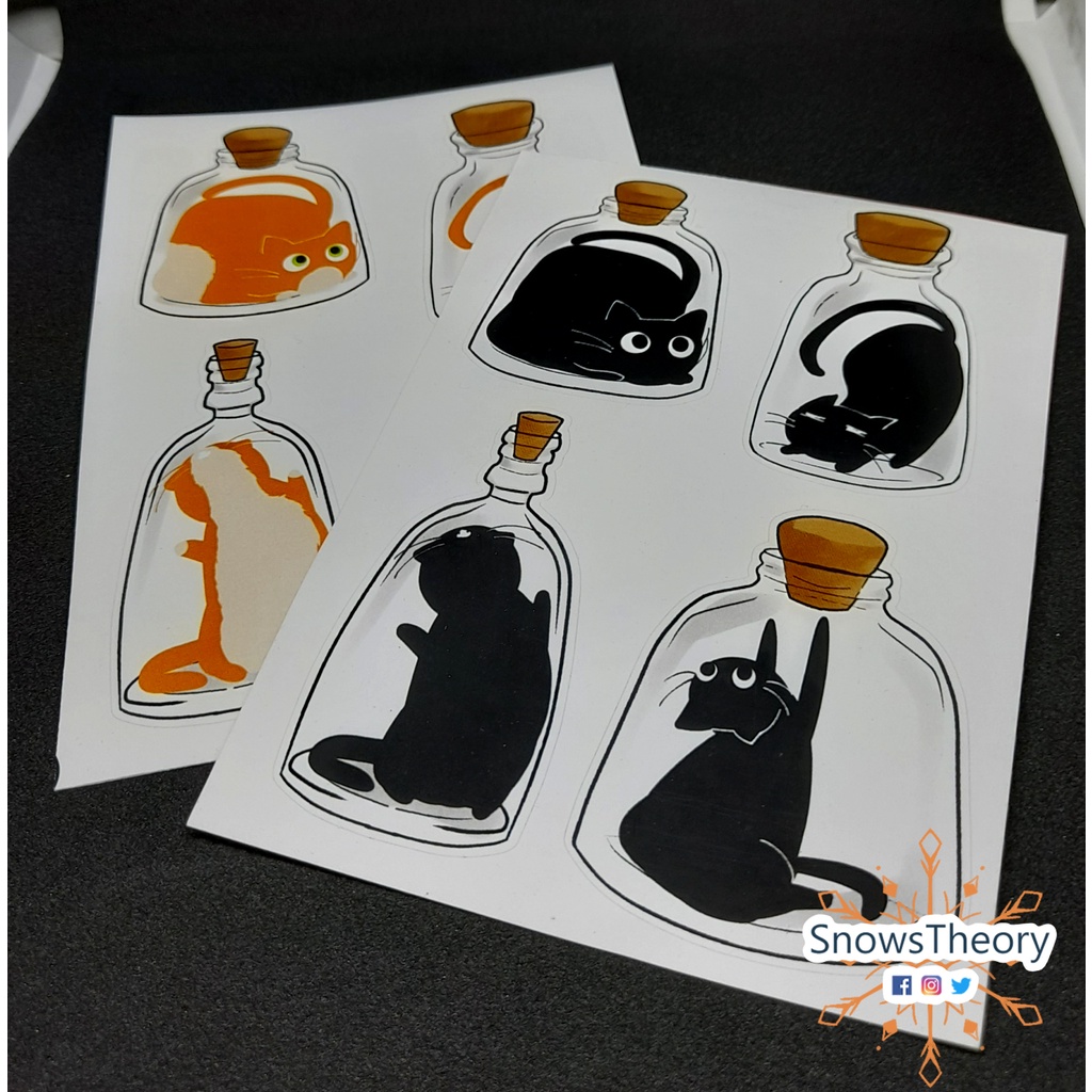 

Stiker kucing blob