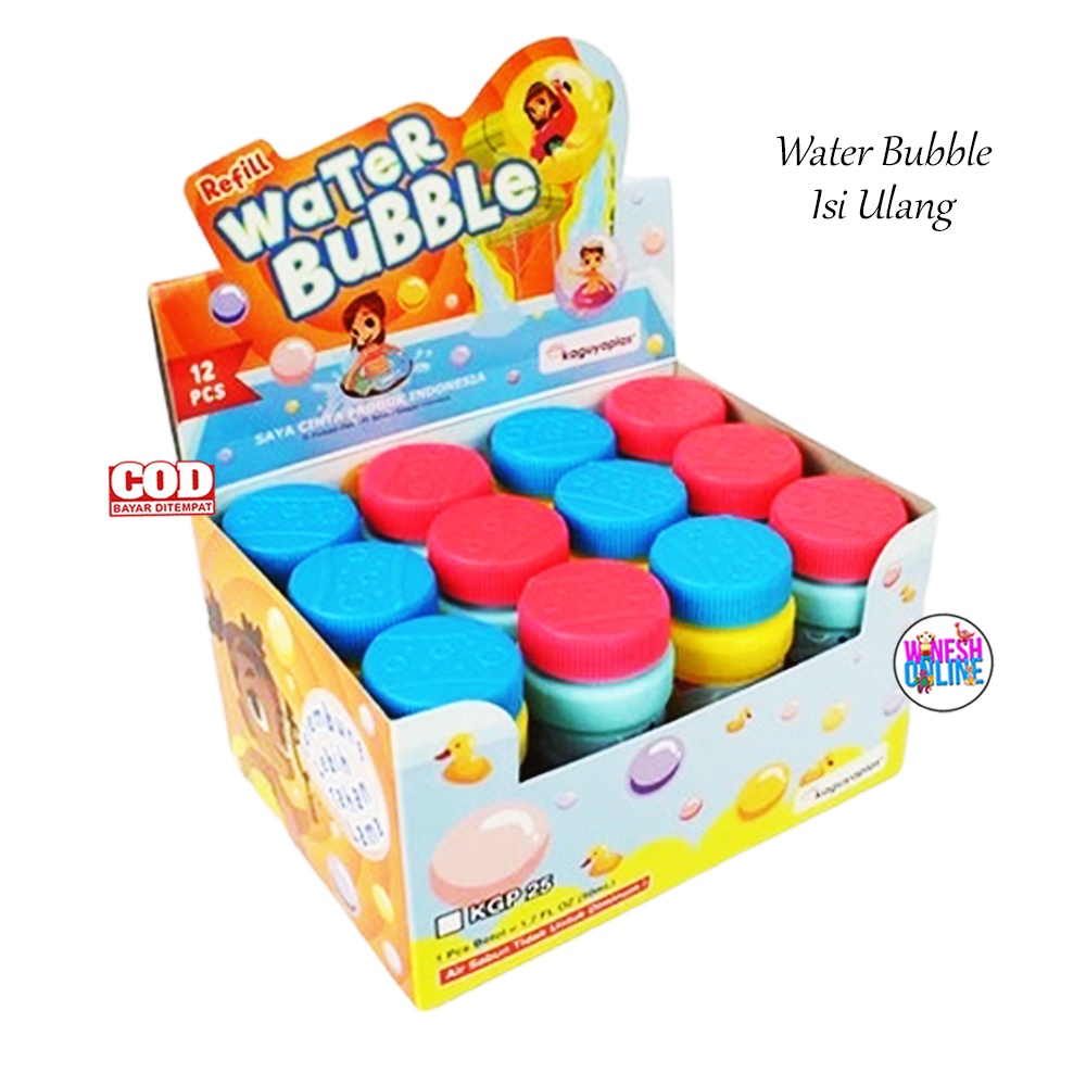 Sabun Refill isi ulang / Water Bubble Refill / Semprong Bubble