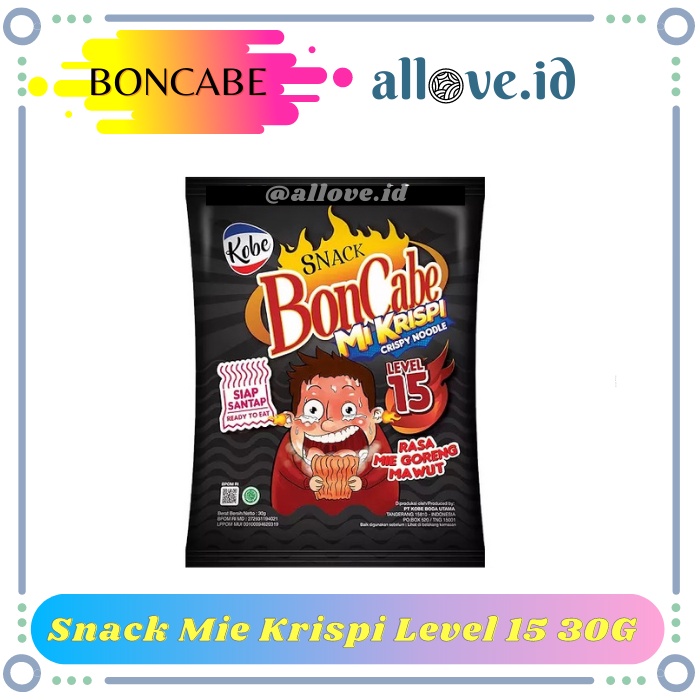 

Bon Cabe Snack Mie Krispi Level 15 30G