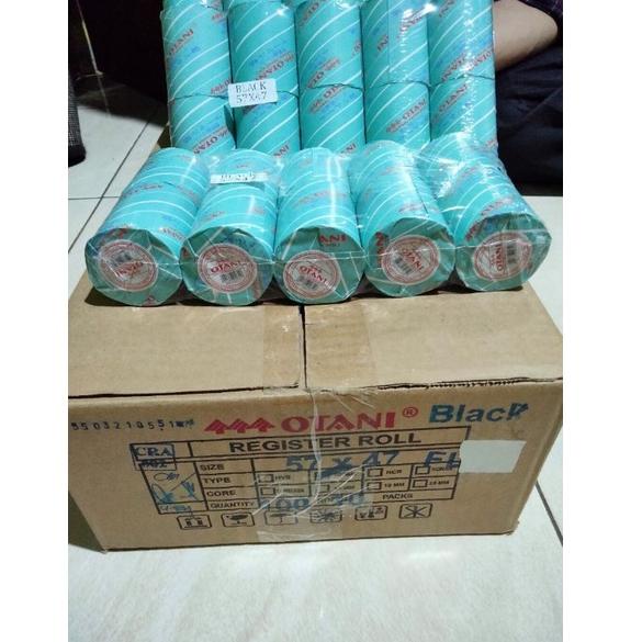 

Ready stock|☊|❁ EBK Kertas Kasir Struk Thermal Otani 58 x 48 atau 57 x 47 Black per pack isi 10 Roll {☊Paling Popular