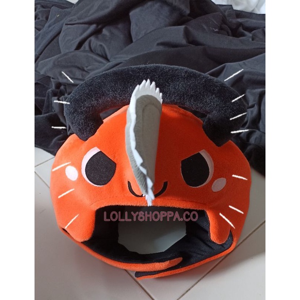 Pochita Hat / Chainsawman Hat/ Topi Pochita/ topi karakter /topi Anime