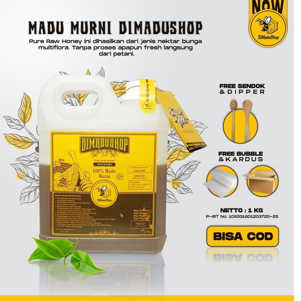 

sgn17 Madu Asli - Madu Murni 1kg Nektar Multiflora 100% Pure Raw Honey ..,,.,,.,