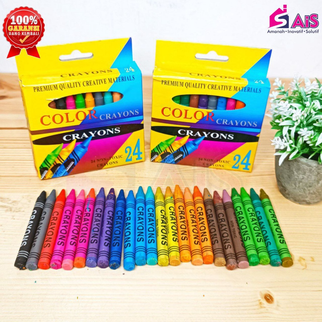 

PENSIL CRAYON 24 WARNA PENSIL WARNA ISI 24 CRAYON ANAK ISI 24 WARNA CRAYONS SET