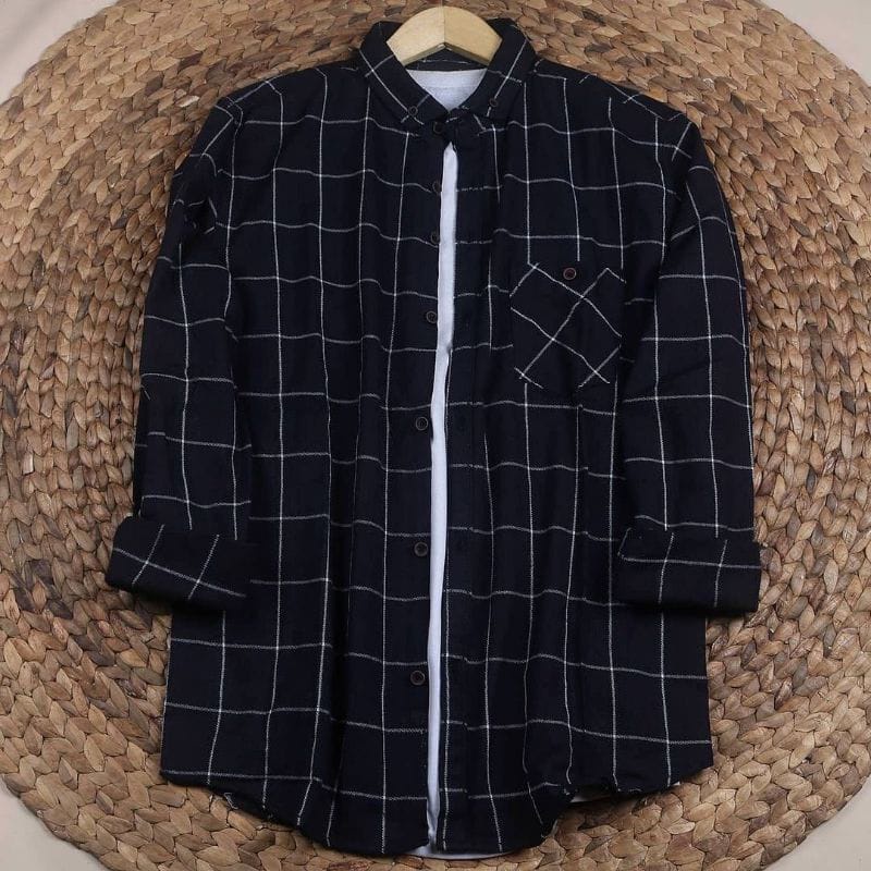 KEMEJA FLANNEL PRIA SUPER PREMIUM / KEMEJA PRIA KOTAK KOTAK