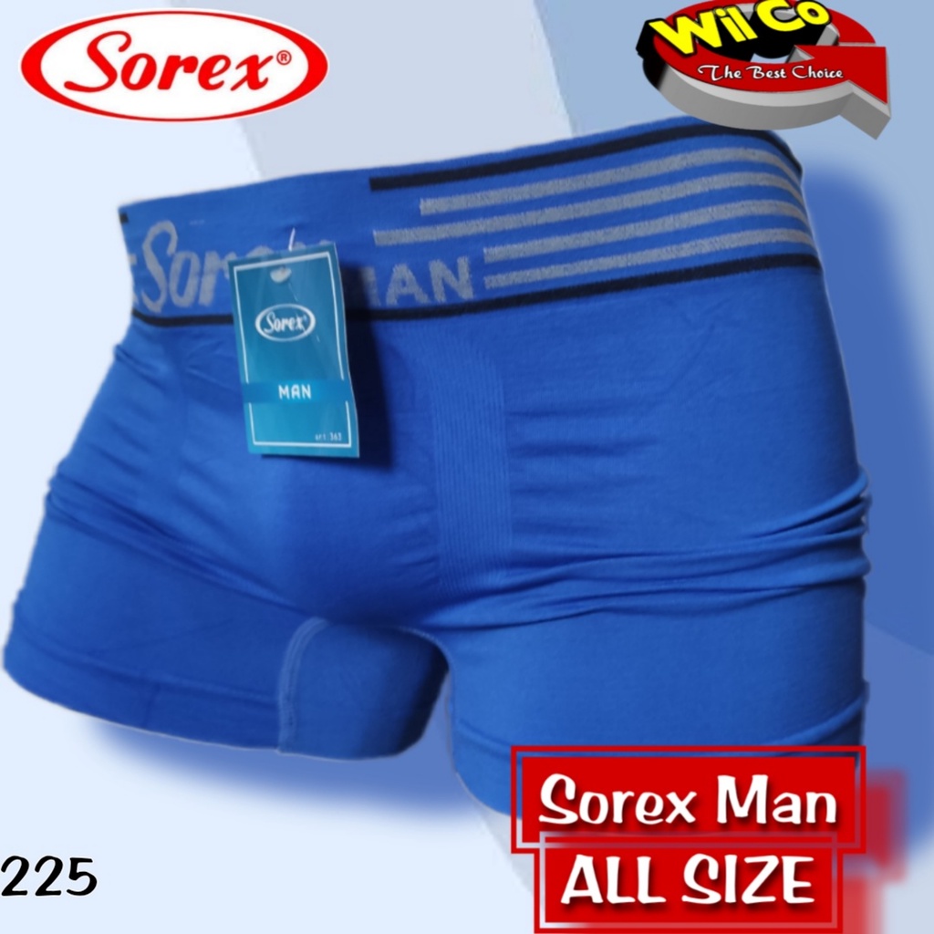 K225 - [Harga Per 1 Potong] CELANA DALAM BOXER PRIA SOREX ALL SIZE