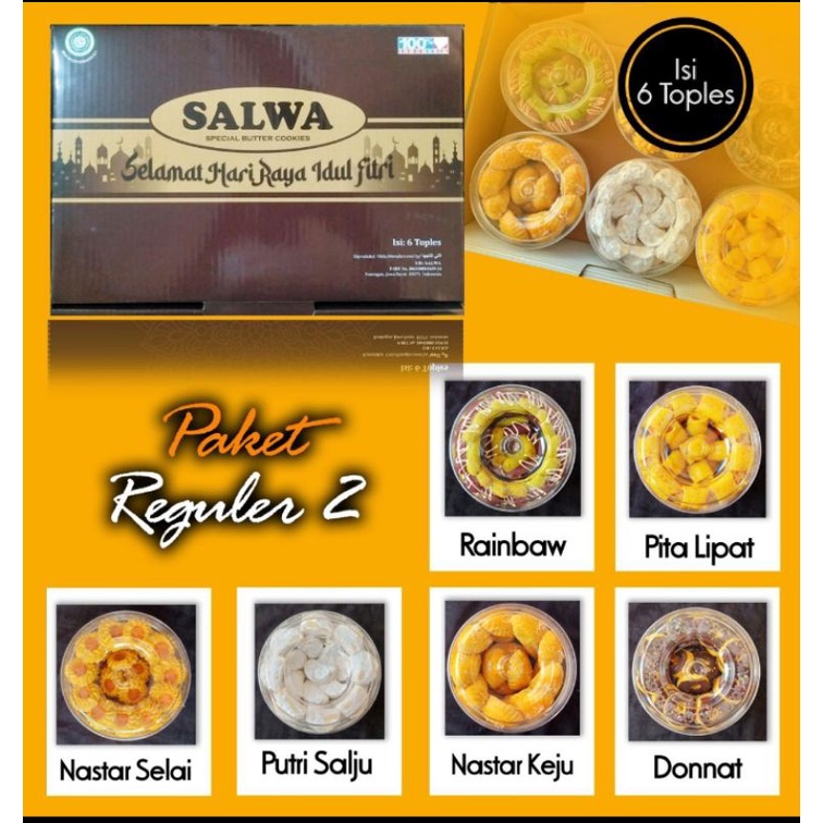 

kuker isi 6 toples netto@250 grm