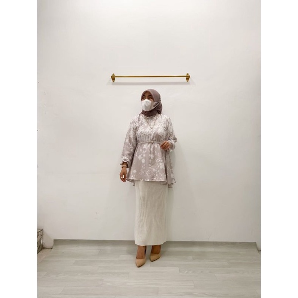 BLOUSE KAZA | BLOUSE ATASAN WANITA PAKAIAN JUMBO