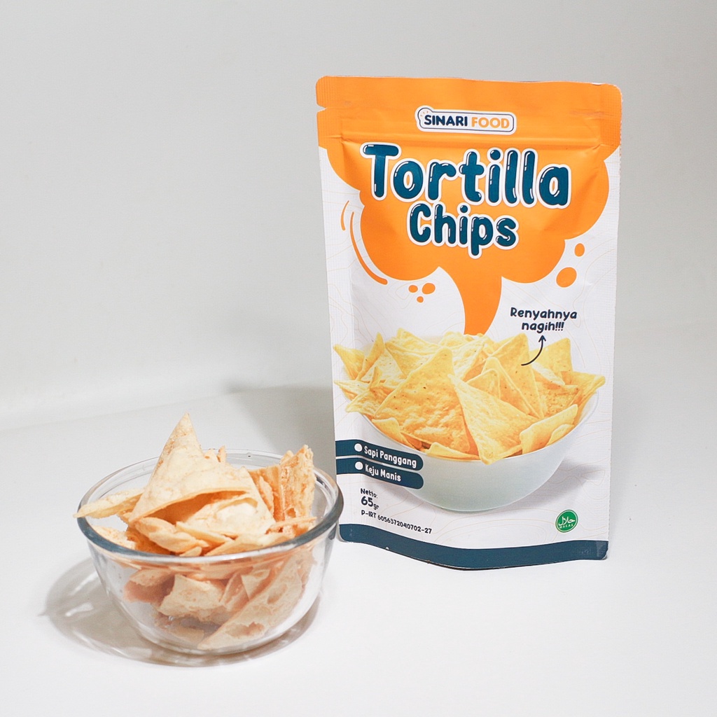 

[Best Seller] Cemilan Keripik Renyah Tortilla Chips by Sinari Food