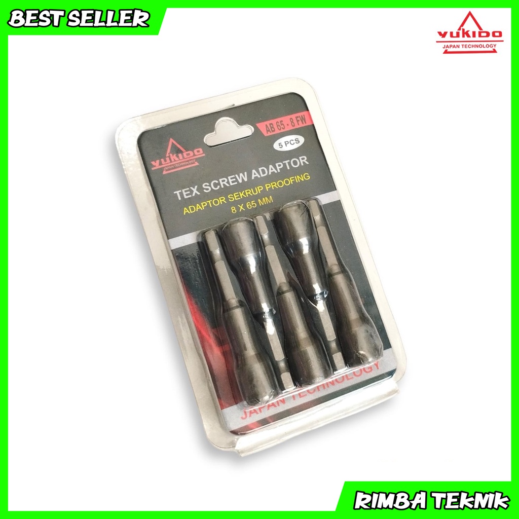 YUKIDO Mata Bor Roofing Magnet 5pcs / Magnetic Nut Setter obeng baut mata bor rufing roufing sock magnet TERMURAH!!