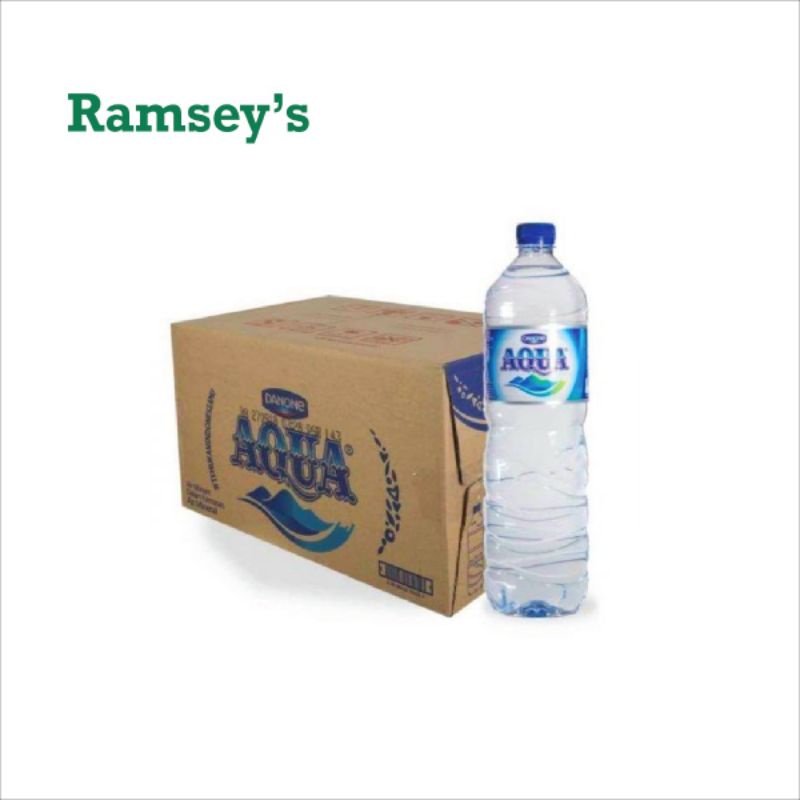 

Aqua mineral 1500mL (1 dus isi 12 Botol)