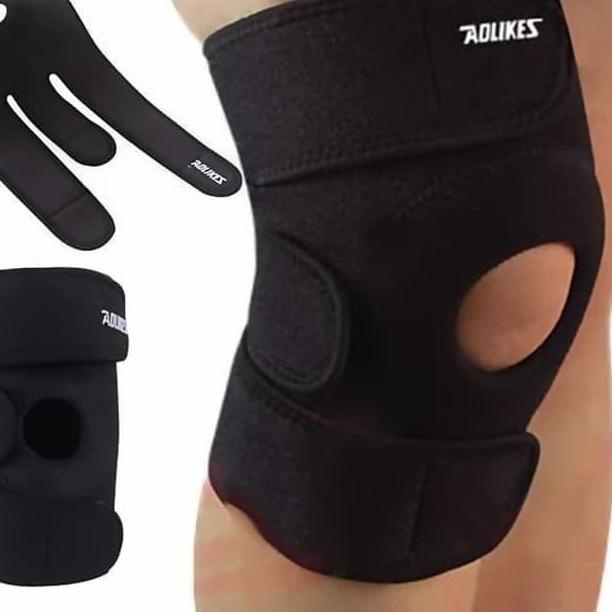 ❅ pelindung penyangga lutut Aolikes knee support penyanggah lutut aolikes Deker Cedera Terapi Lutut 