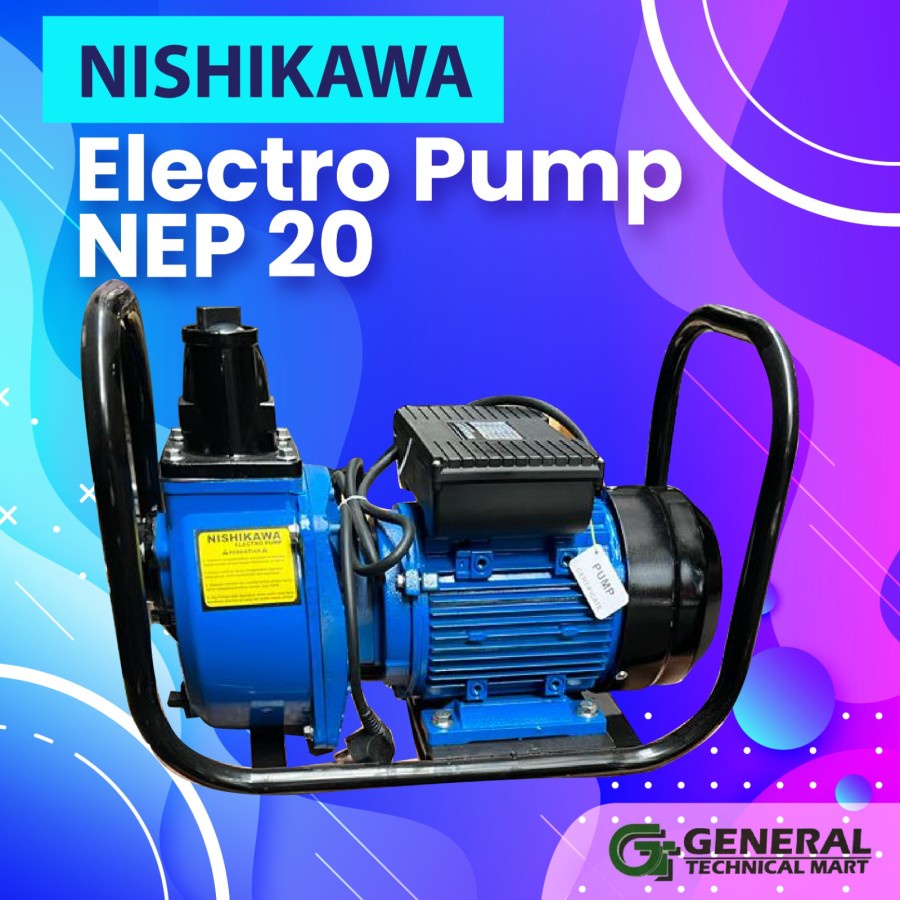 NISHIKAWA- NEP-20- Pompa Air Alkon 2 Inch Listrik Electric Water Pump