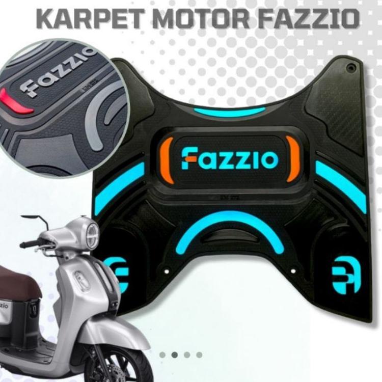 ✼ karpet fazzio pijakan kaki yamaha fazzio karpet anti slip yamaha fazzio terbaru ♛