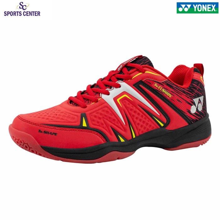 {MentariStore} New Sepatu Badminton Yonex Tokyo II / 2 Flery / Black / Silver - 40 Limited