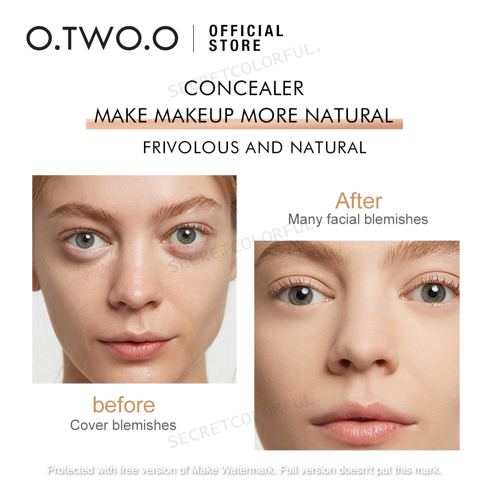 O.TWO.O Virgin Soomth Concealer tahan lama
