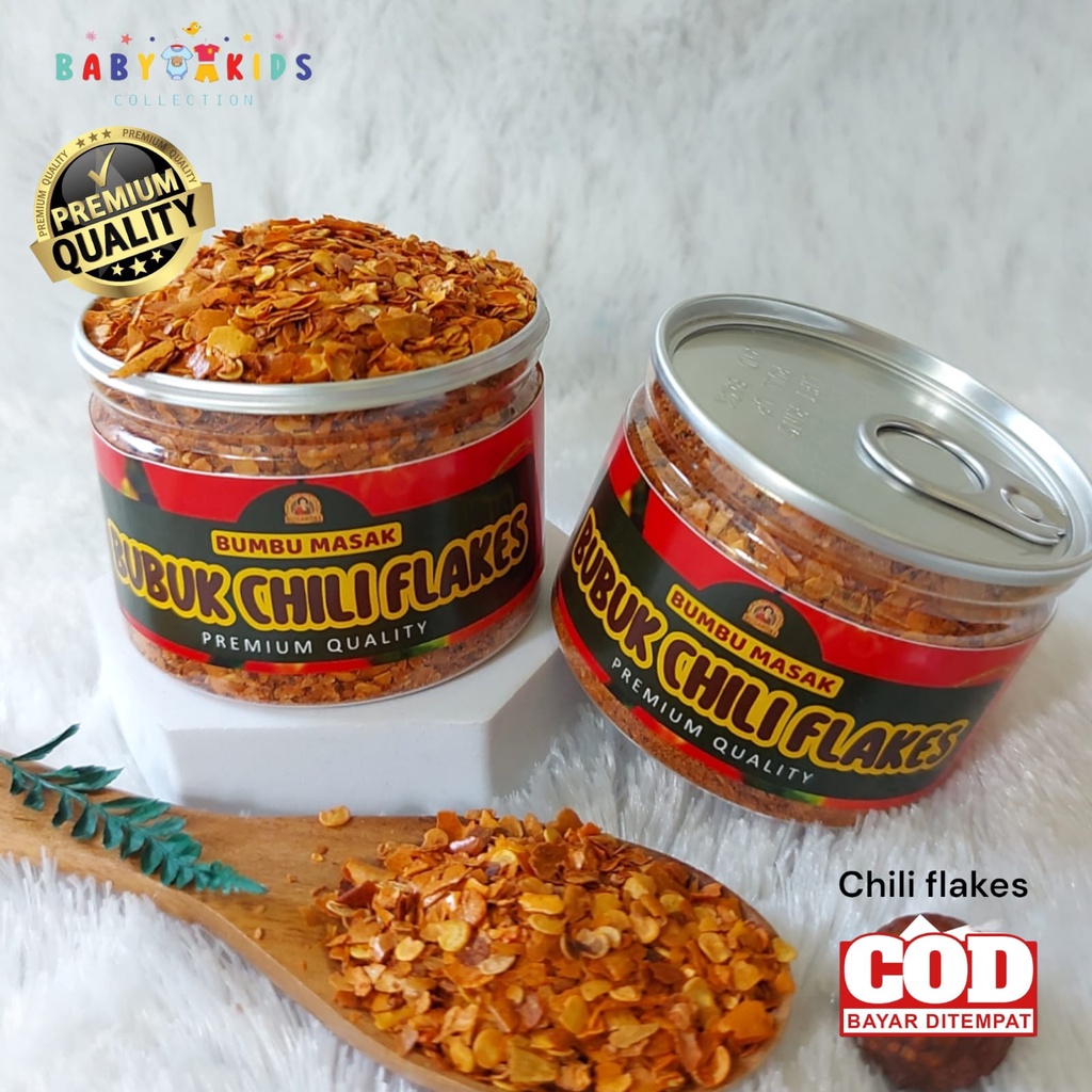 

Can Rempah Bumbu Bubuk Cabe Kasar Chili Flakes Kualitas Premium