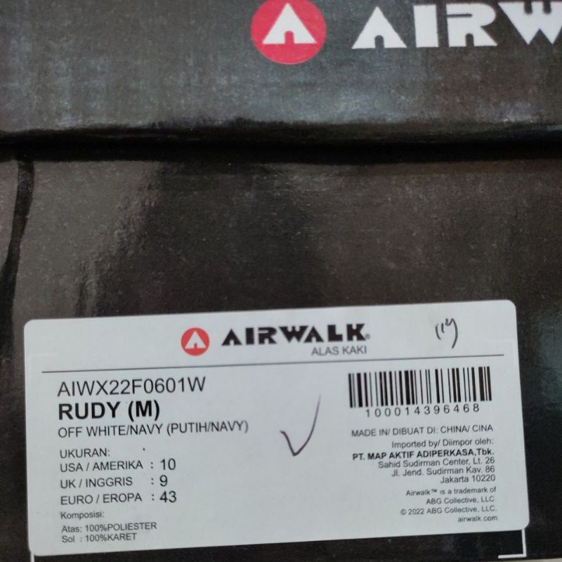 Sepatu Airwalk Rudy (M)