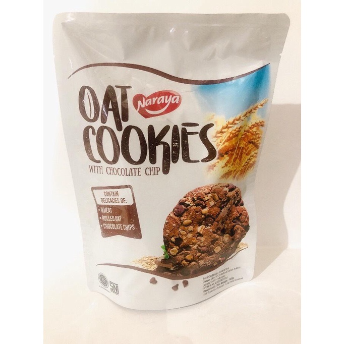 

Naraya Oat Cookies with Chocolate Chip 150g