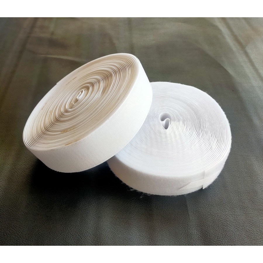 VELCRO PEREKAT 5cm WARNA PUTIH