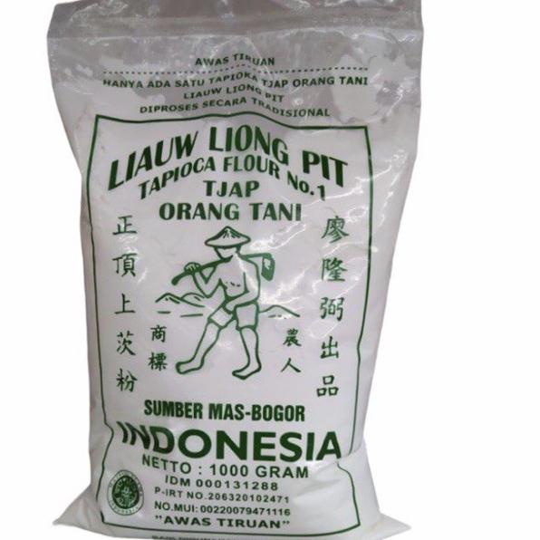 

[COD] Liaw Liong Pit Tepung Tapioka Orang Tani 1Kg - Terjangkau