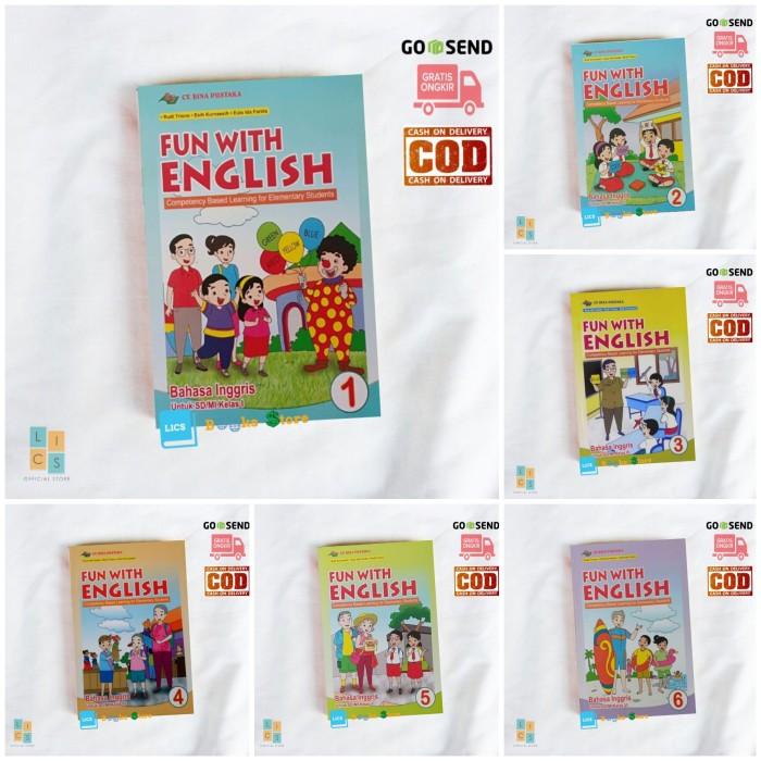 

Buku Bahasa Inggris SD Fun With English Kelas 12345 Best Seller