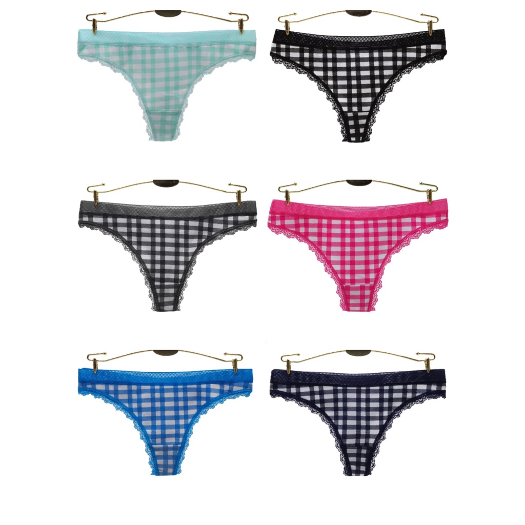 GS 87431 IV2 - CELANA G STRING THONG KATUN DIPADU LACE