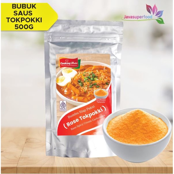 Bubuk Saus Tokpokki  Rose Tteokbokki  Spicy Cream Carbonara Tteokbokki 500