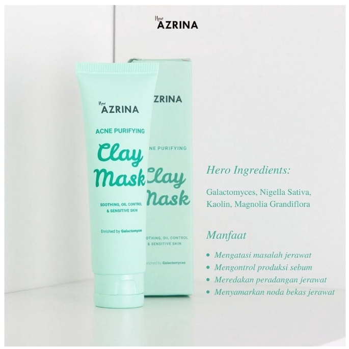 Azrina Acne Purifying Clay Mask - 50 ML