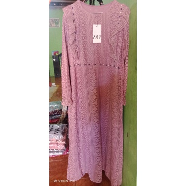 gamis brokat malika