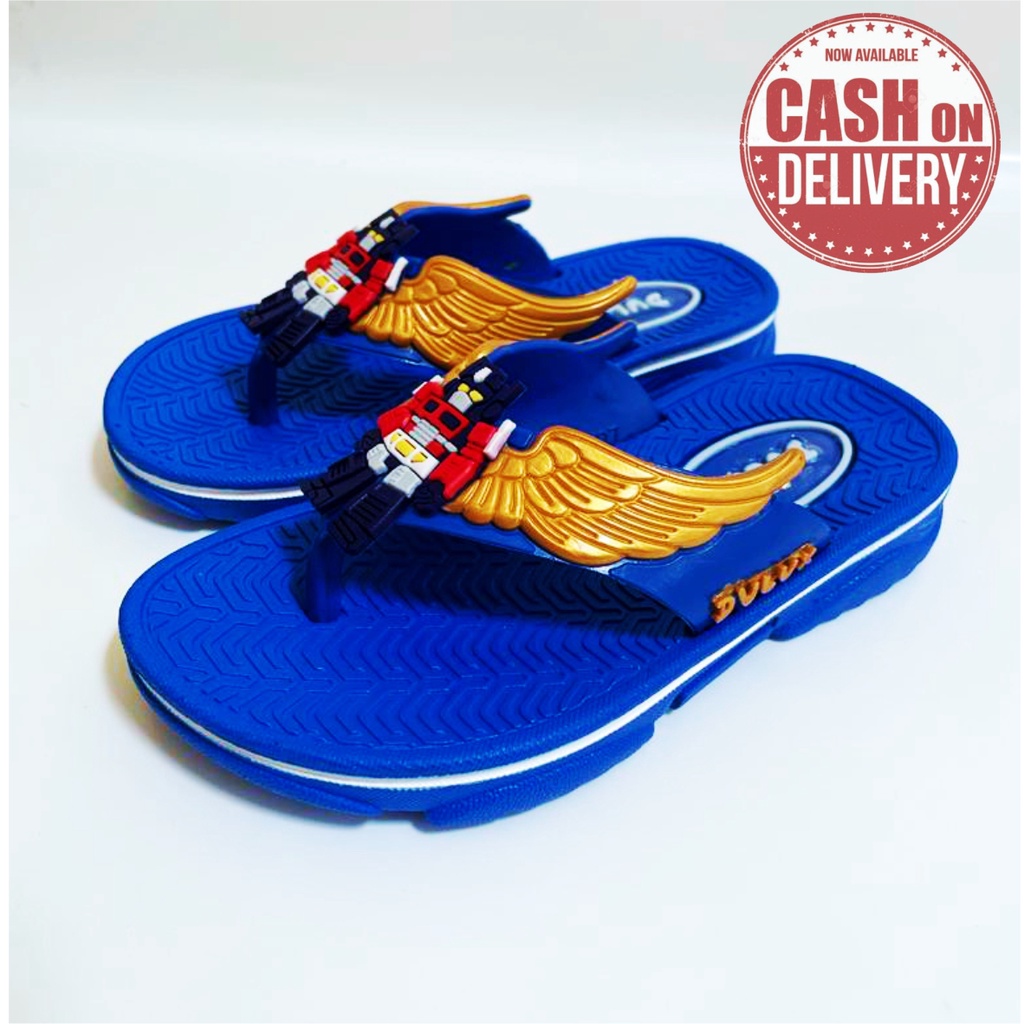 Sandal Anak Dulux Tali Belakang motif iron man cod