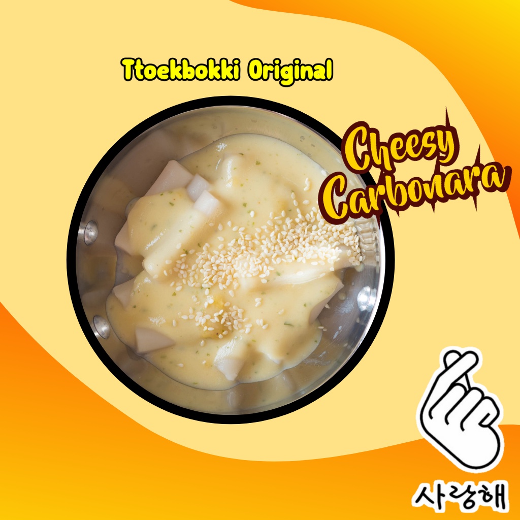 

Cheesy Carbonara Ttoekbokki Original | enoking_id