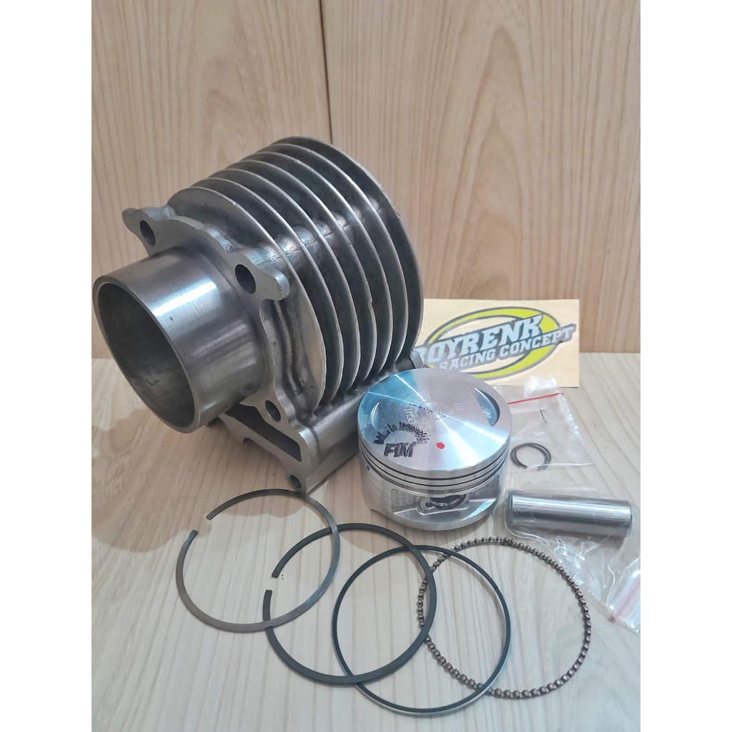 CYLINDER BLOK MIO DIAMETER LINER LUAR 69 PNP PISTON FIM TIGER 63.5 - 65.5 - BOYRENK SURABAYA