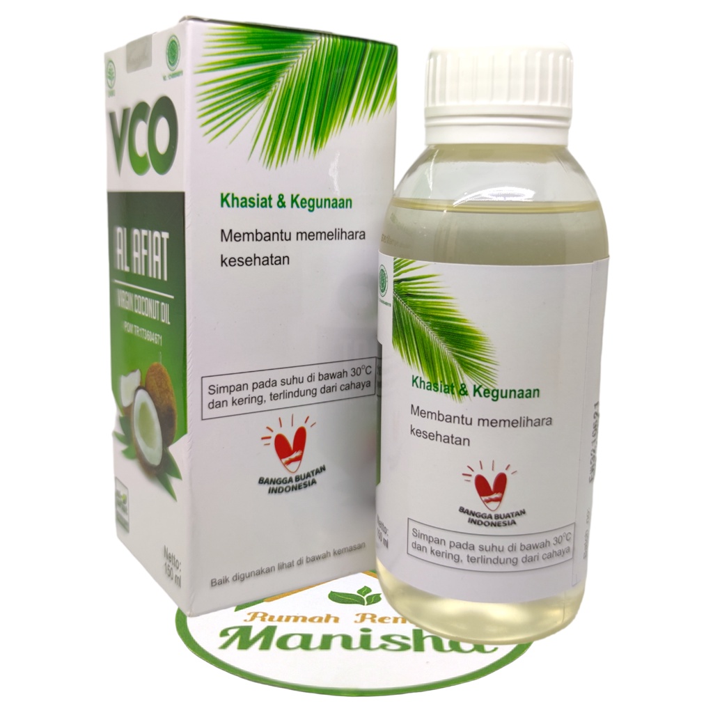 VCO - Virgin Coconut Oil - Minyak Kelapa - Al Afiat 150ml Original