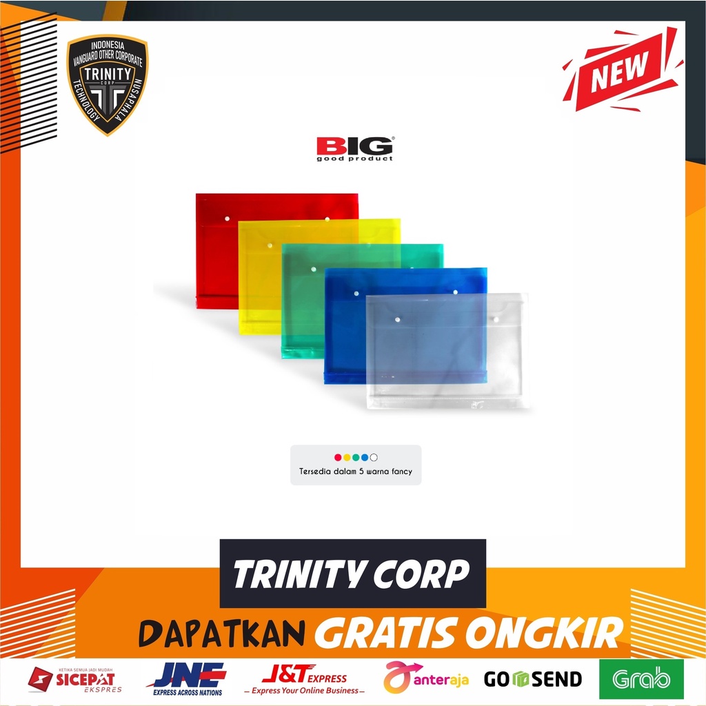 

Map Kancing 2 BIG F4 Folio MF-8114 per pcs