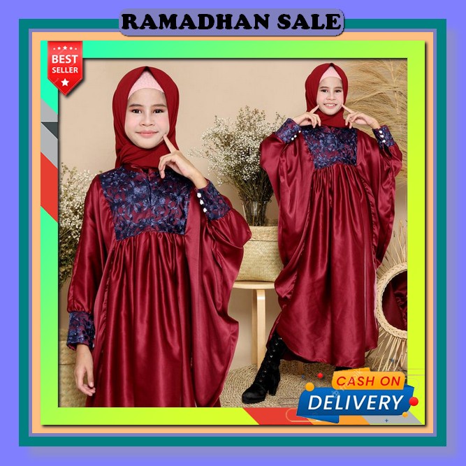 Tiara Kaftan Wanita Kaftan Terbaru 2023 Kaftan Remaja Baju Kaftan 2023 Kaftan Lebaran 2023 [Kaftan A