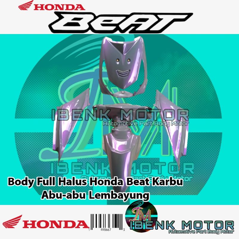 Cover Body Halus Beat Karbu Warna Abu Abu Lembayung Nardo