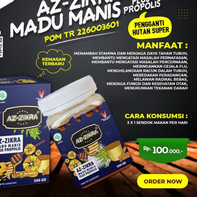 

◘ Az-Zikra Az Zikra AzZikra Hutan Super 500gr Asli Original ◄