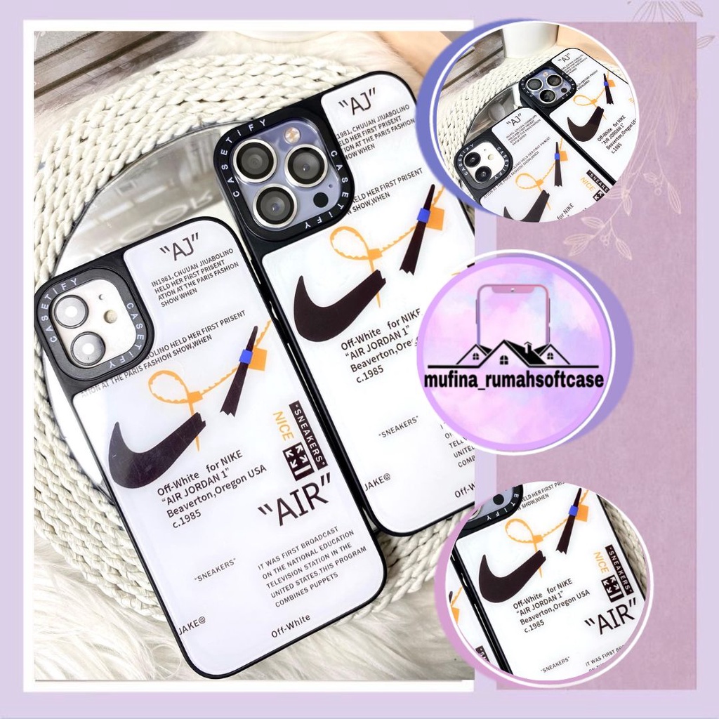 Case Casetify Nike Crack Ready Iphone 7/8/7+/8+/X/Xs/Xr/Xs max/11/11 pro/11 promax/12/12 pro/12 prom