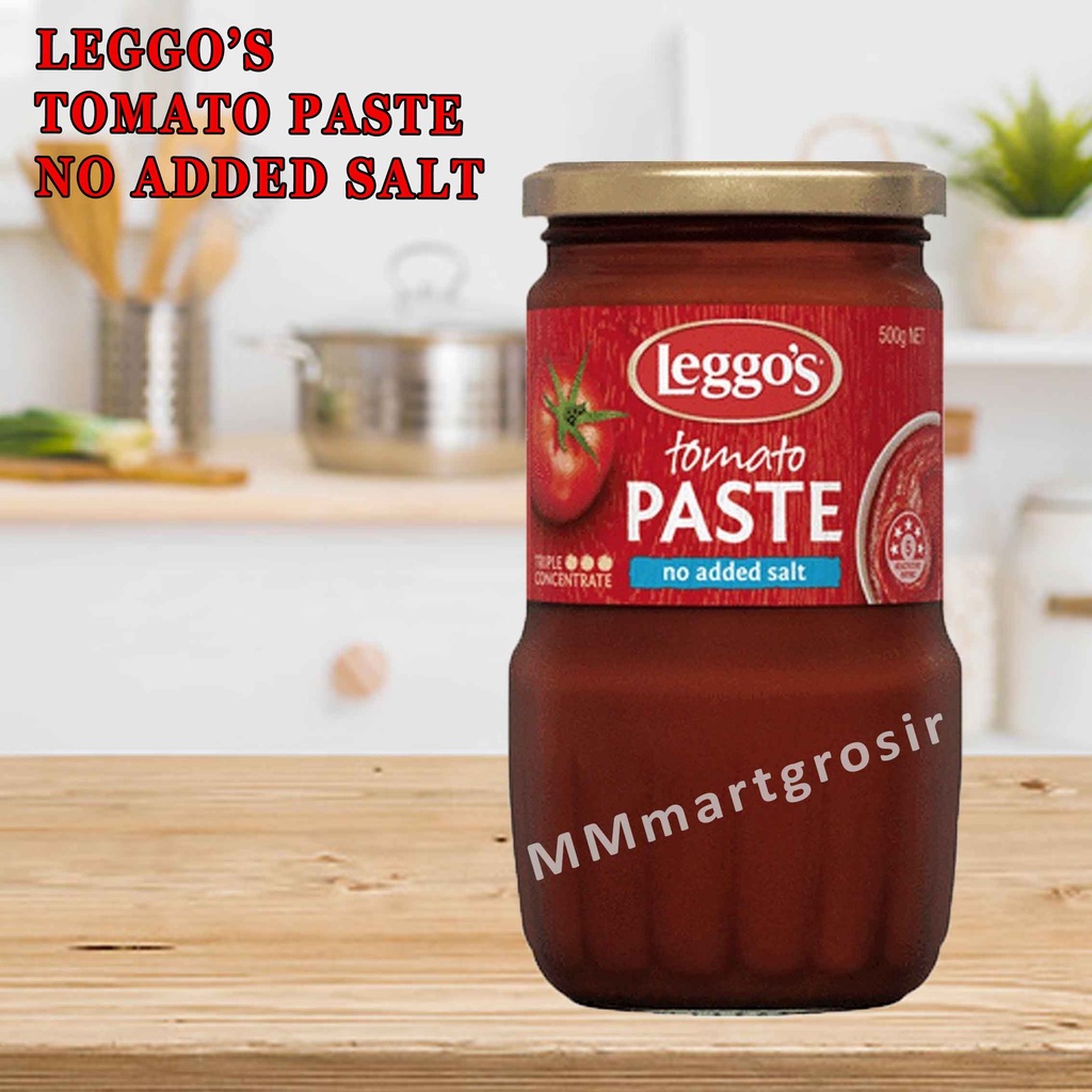 LEGGOS TOMATO PASTE NO ADDED SALT 500g