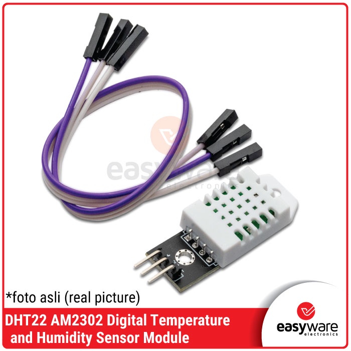 DHT22 DHT-22 AM2302 HUMIDITY &amp; TEMPERATURE SENSOR SUHU DHT22 MODULE