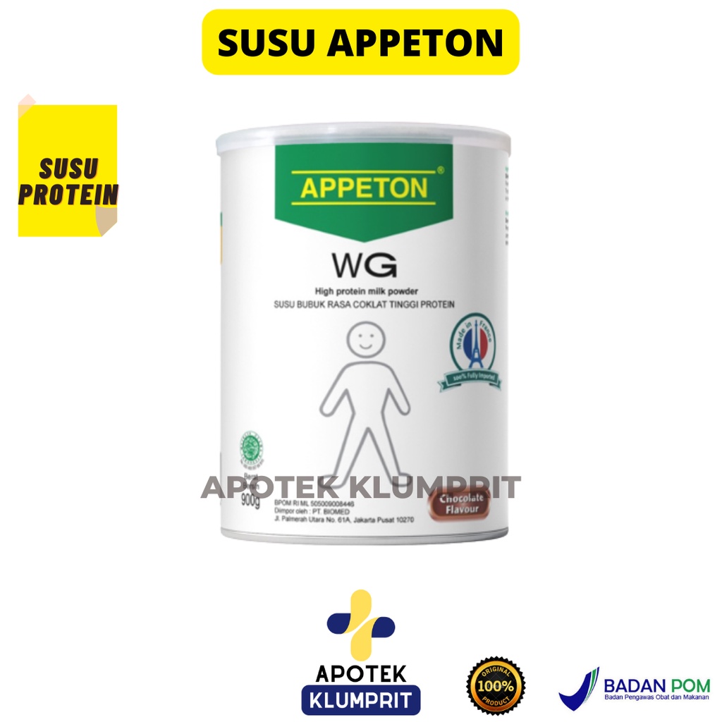 SUSU APPETON WEIGHT GAIN / APETON / VANILLA / WG / UNTUK GEMUK / TAMBAH NAFSU MAKAN / ADULT / TAMBAH