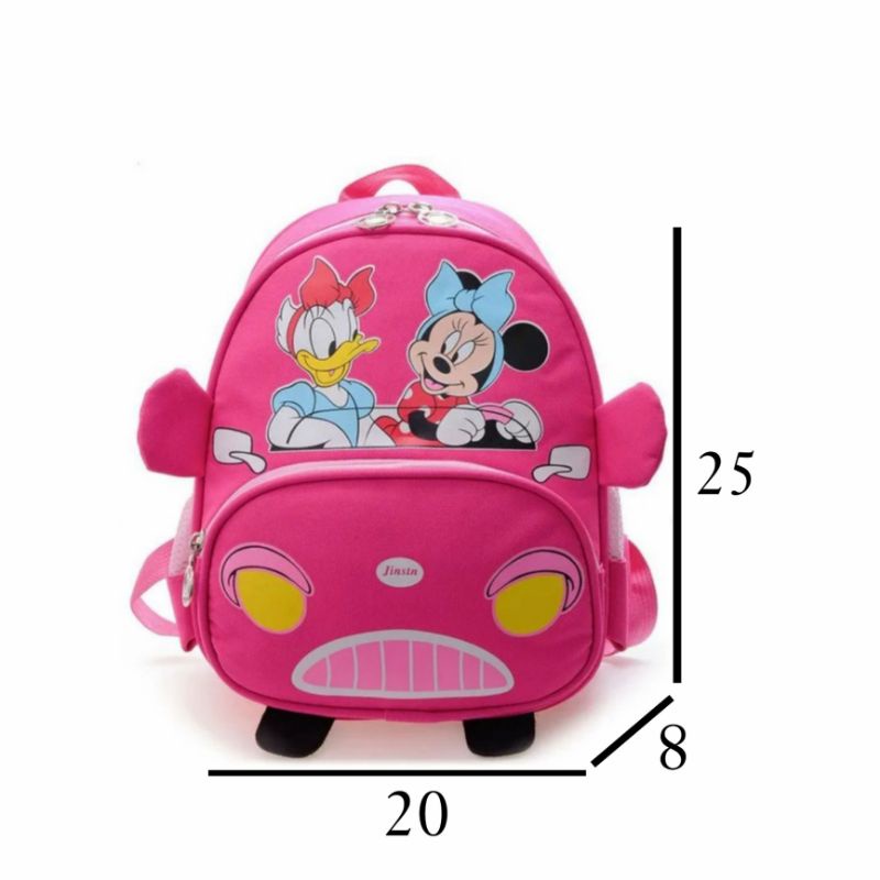 Hot Sale Ransel Disney Mikey Mose Lucu Tas Sekolah PAUD-TK Anak Laki-laki Perempuan