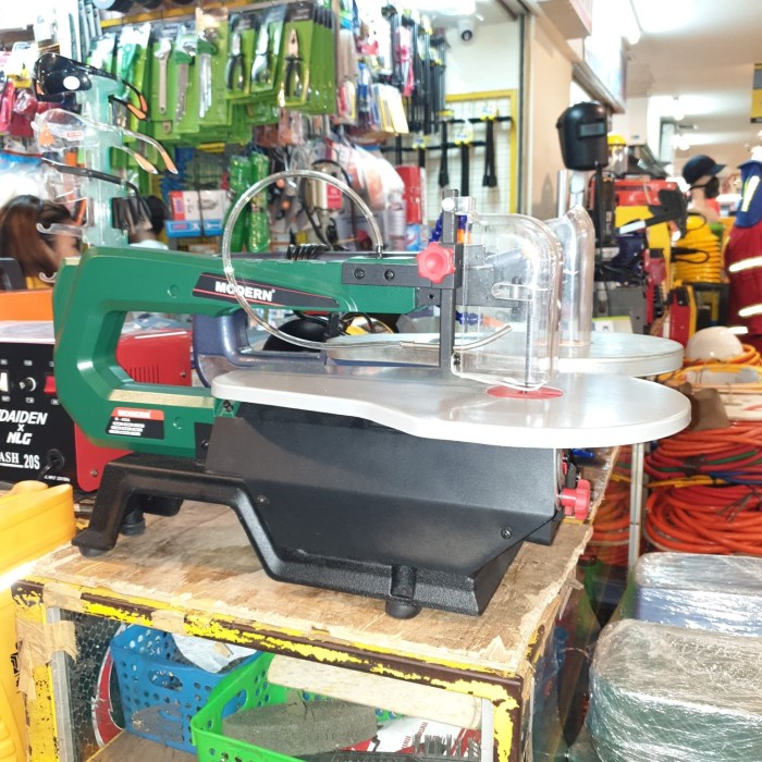 Scroll Saw Modern / Gergaji Triplek / Gergaji Jigsaw Duduk 16 Inch