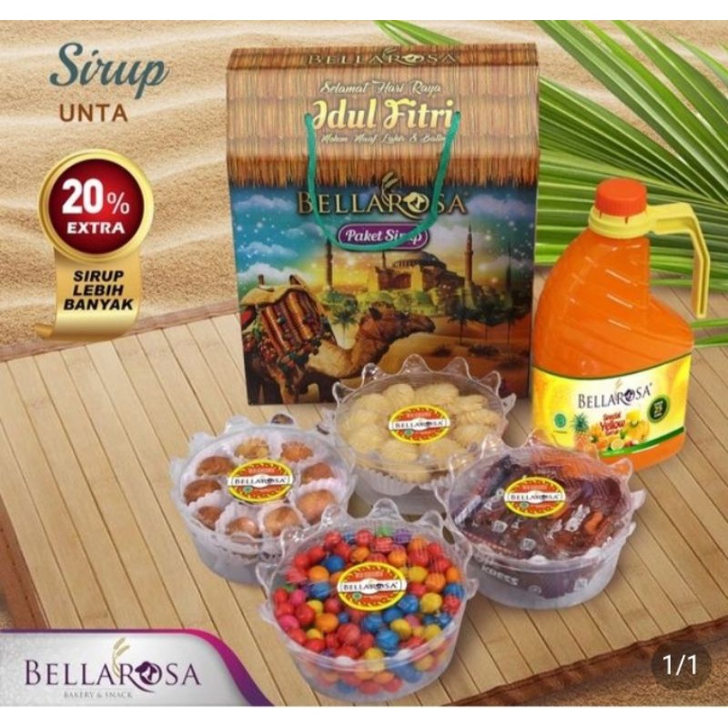 Bellarosa paket sirup edisi takbiran