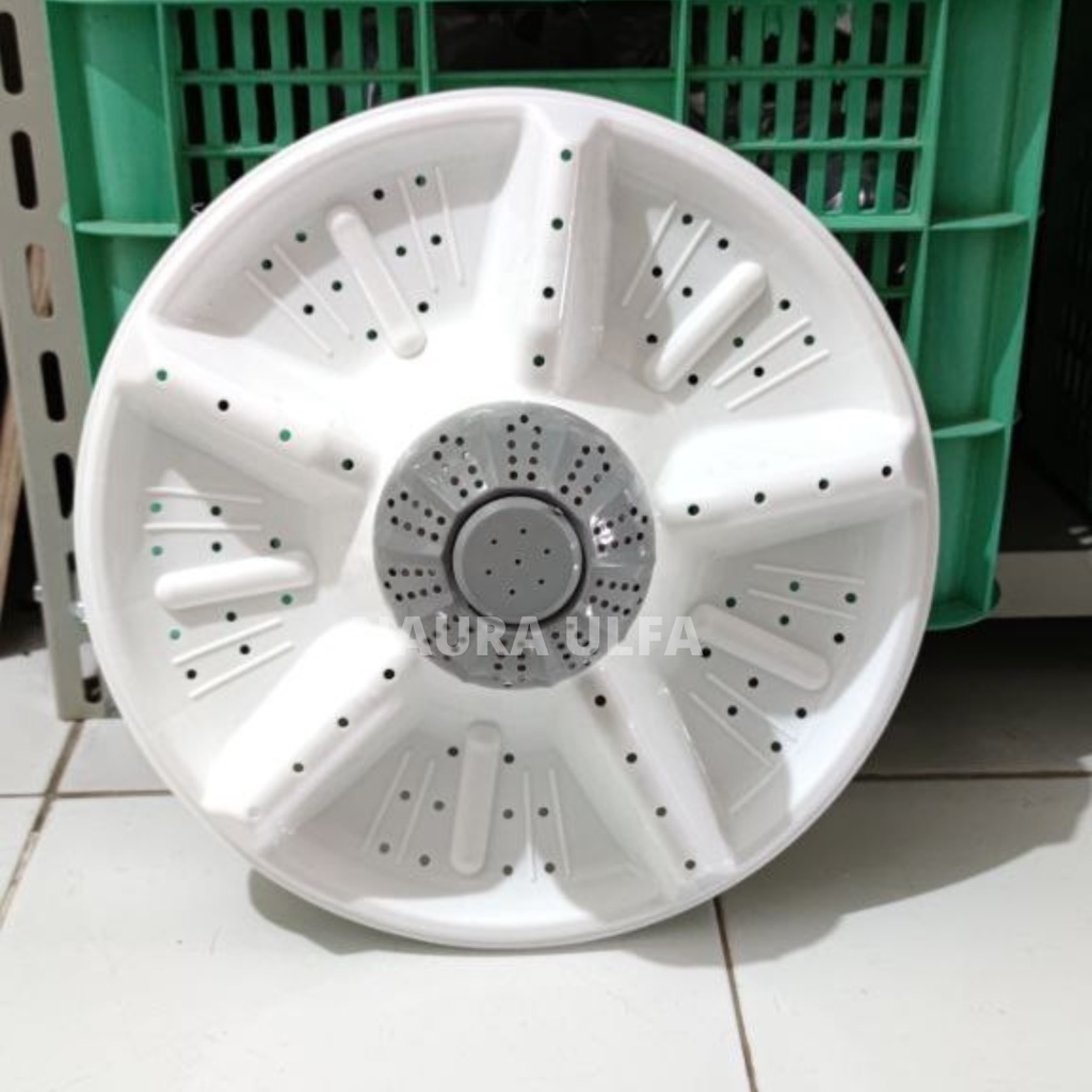 Pulsator Mesin Cuci MULTI / Poly 2 Tabung Diameter 34 cm as Gigi 10 / Pully Stator Pencuci