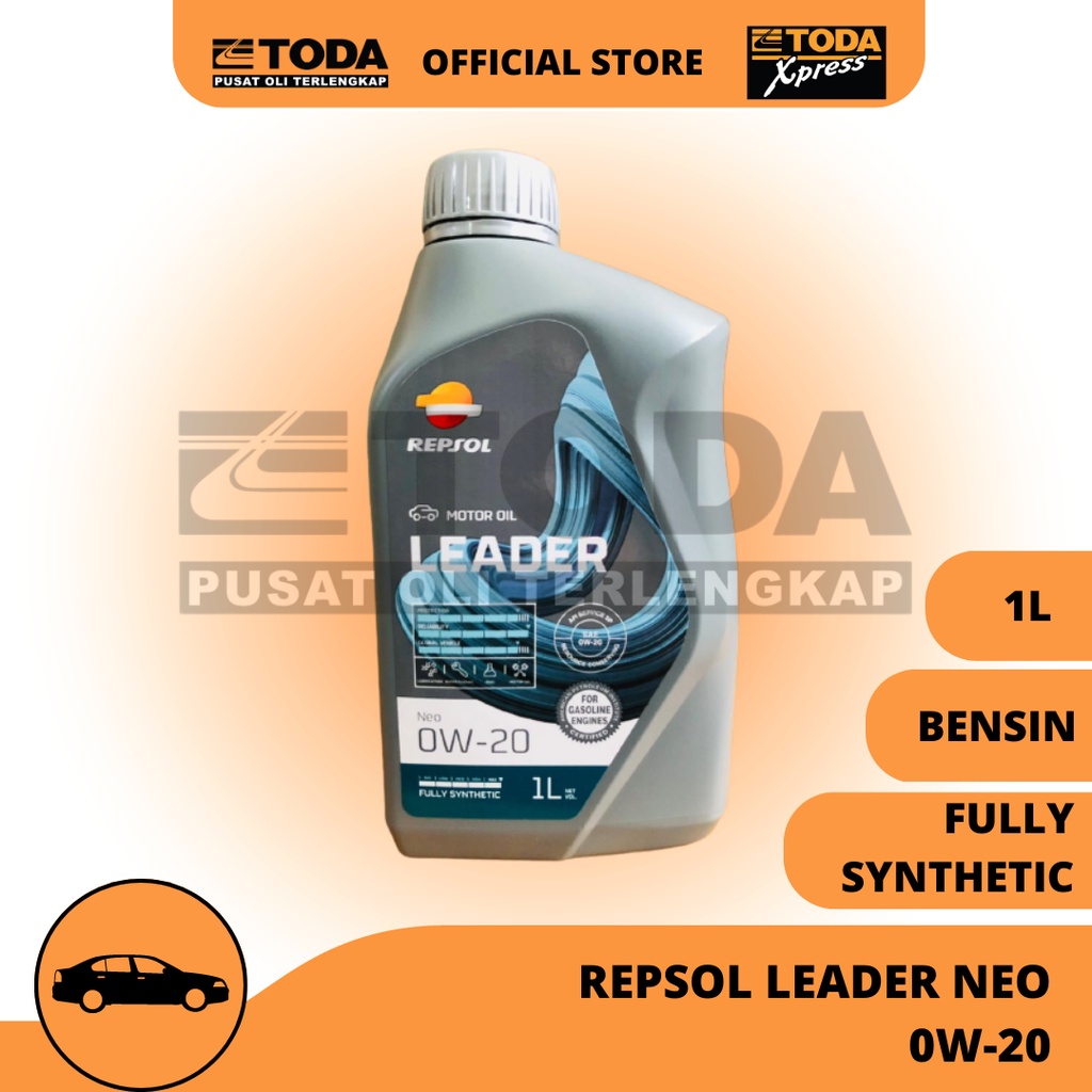 Oli Repsol Leader Neo 5W-30 1L Original - Oli Mesin Mobil - Oli Mobil