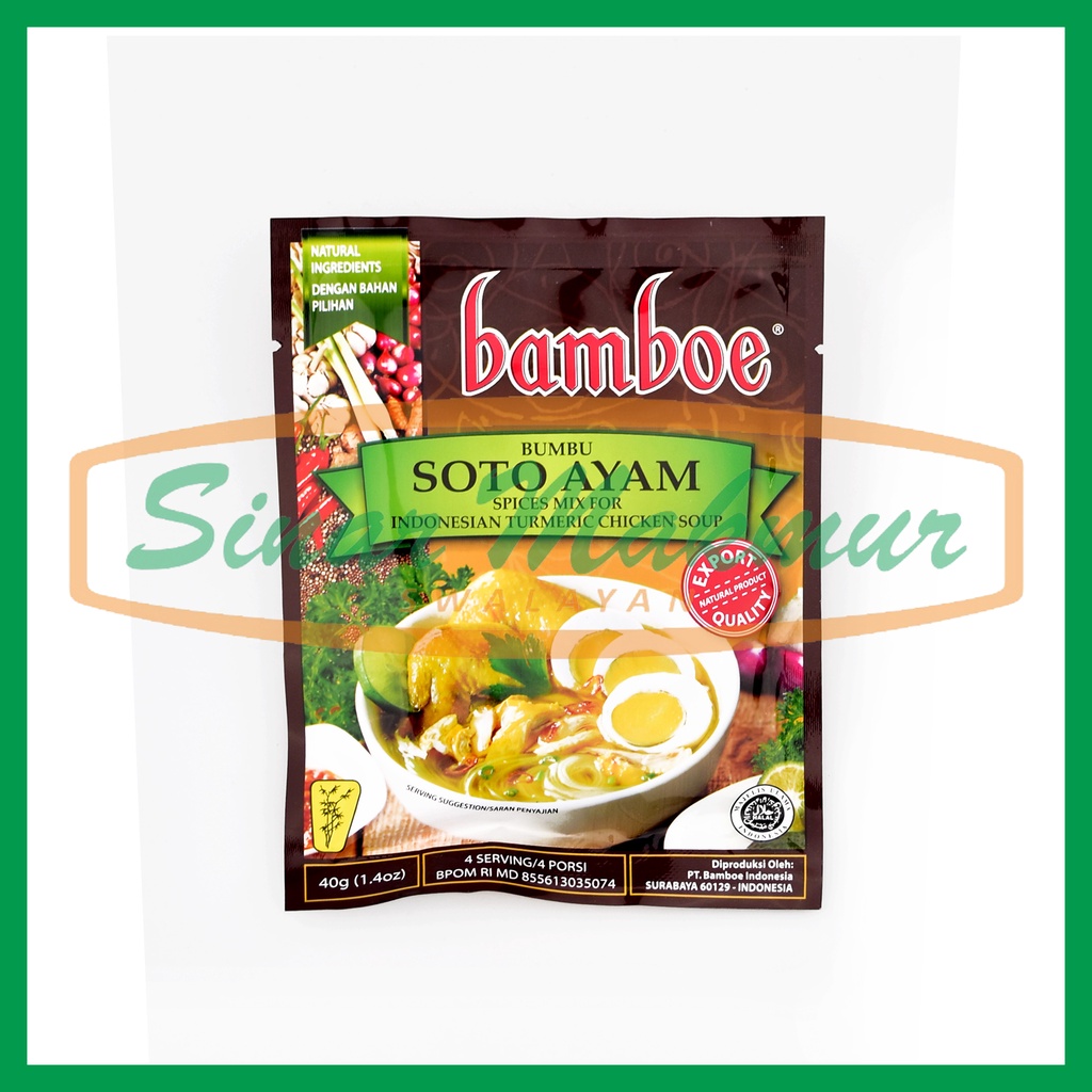 

Bamboe Bumbu Soto Ayam 40gr