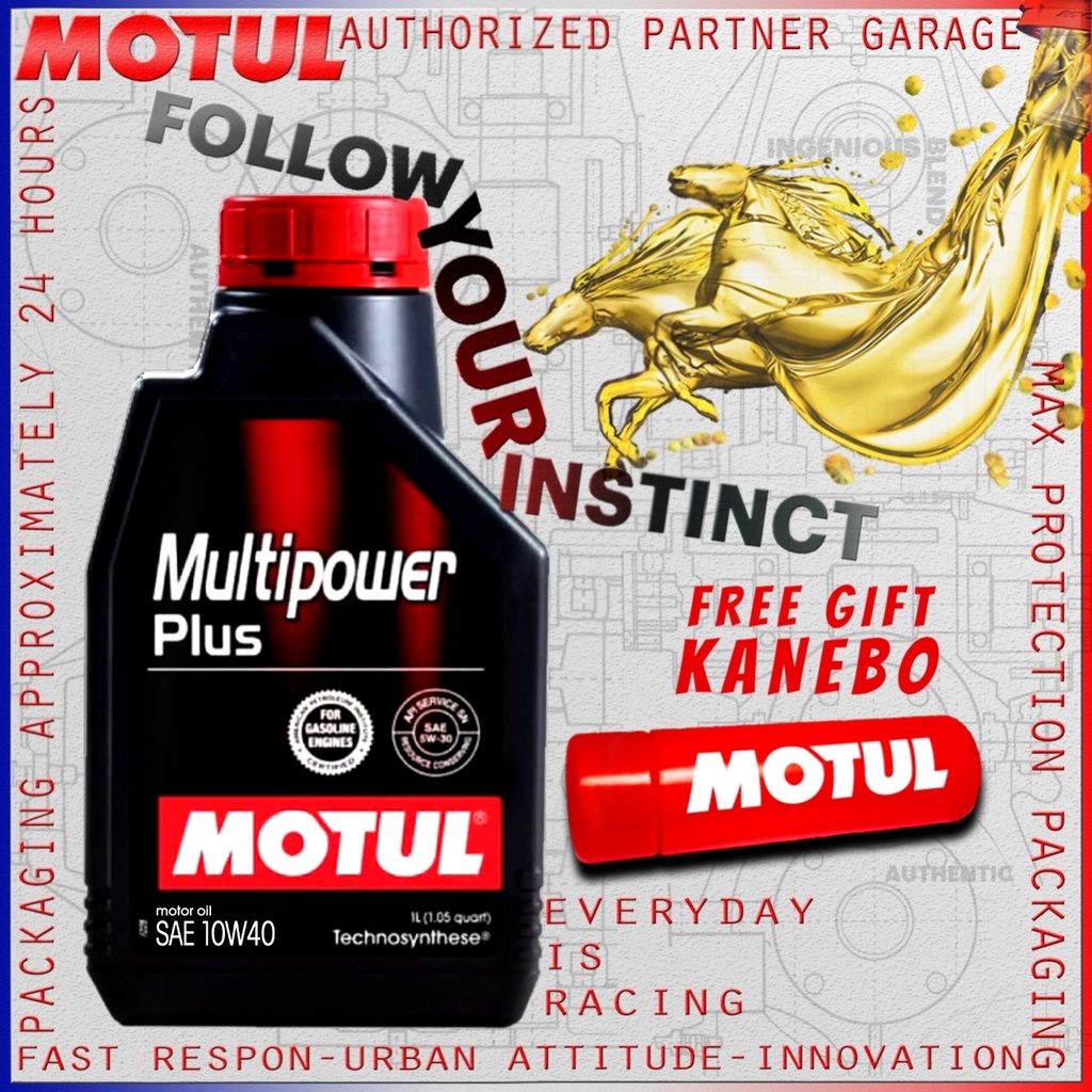 MOTUL MULTIPOWER PLUS 10W40 SN 1L