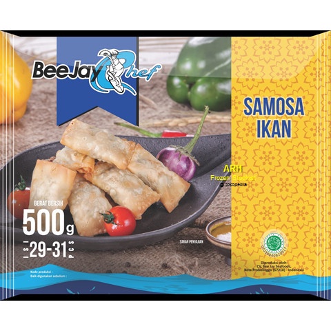 

Bee Jay Samosa Ikan 500 gram