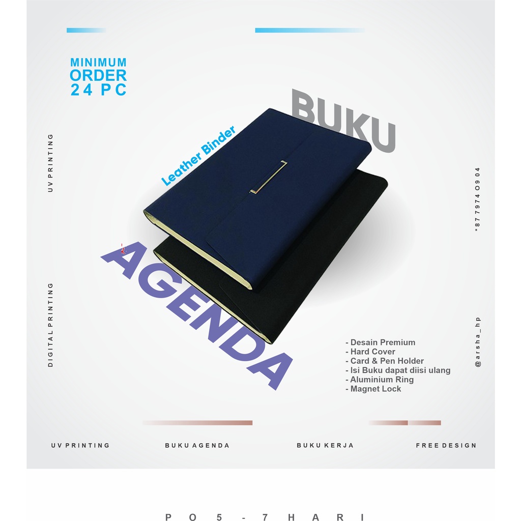 

BUKU AGENDA HARG COVER EKSLUSIVE